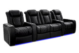Valencia Tuscany Ultimate Luxury Heat & Ventilation Leather Home Theater Seating