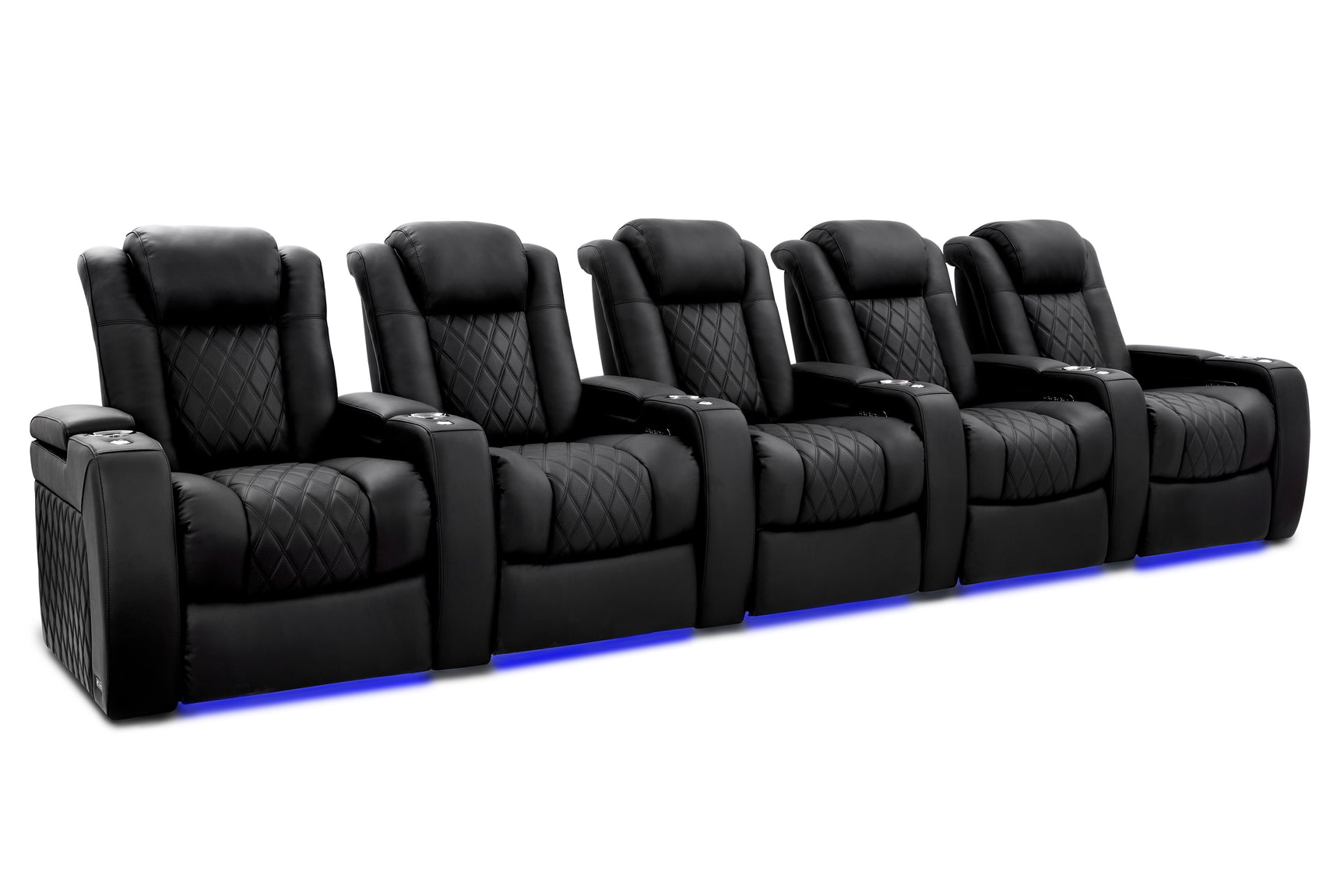 Valencia Tuscany Ultimate Luxury Heat & Ventilation Leather Home Theater Seating