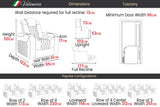 Valencia Tuscany Ultimate Luxury Heat & Ventilation Leather Home Theater Seating