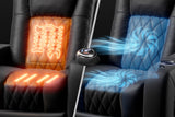 Valencia Tuscany Ultimate Luxury Heat & Ventilation Leather Home Theater Seating