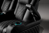 Valencia Tuscany Ultimate Luxury Heat & Ventilation Leather Home Theater Seating