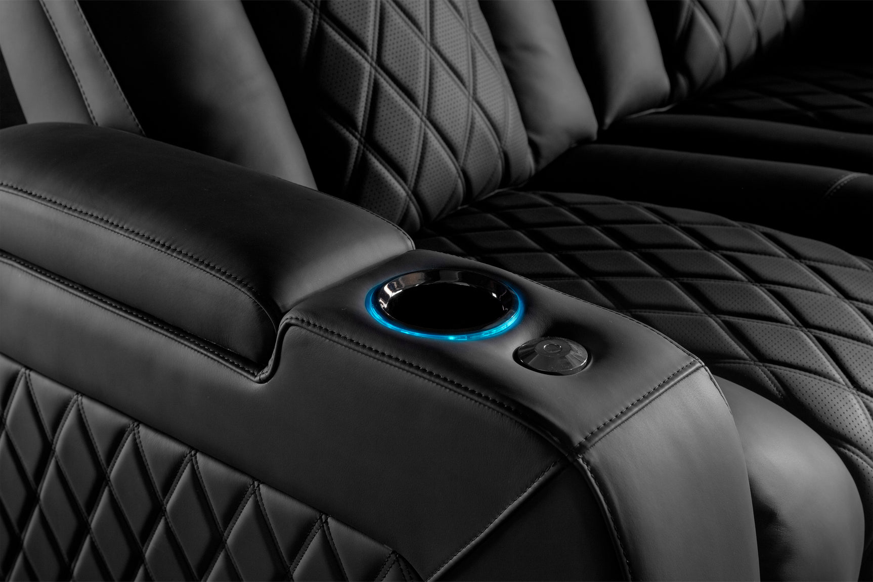 Valencia Tuscany Ultimate Luxury Heat & Ventilation Leather Home Theater Seating
