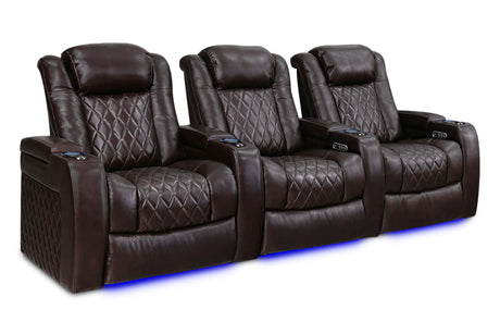 Valencia Tuscany XL Row of 3 Dark Chocolate