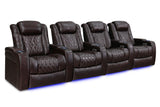 Valencia Tuscany XL Row of 4 Dark Chocolate