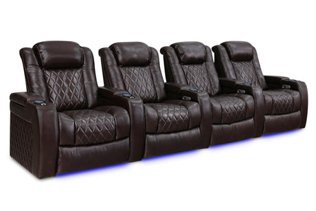 Valencia Tuscany XL Row of 4 Dark Chocolate