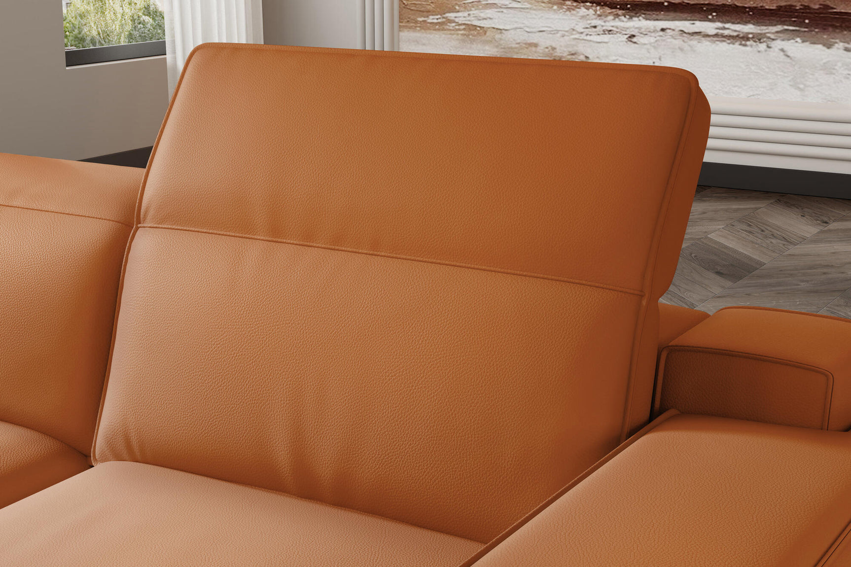 Valentina Leather Recliner Sofa