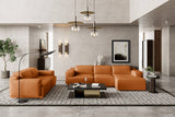 Valentina Leather Recliner Sectional Sofa