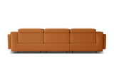 Valentina Leather Recliner Sectional Sofa