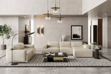 Valentina Leather Recliner Sectional Sofa