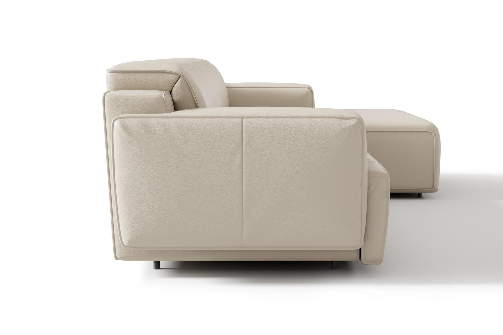 Valentina Leather Recliner Sectional Sofa