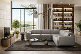 Valentina Leather Corner Recliner Sectional