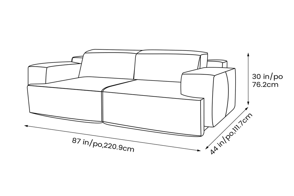 Valencia Valentina Leather Loveseat Recliner Sofa, Cognac