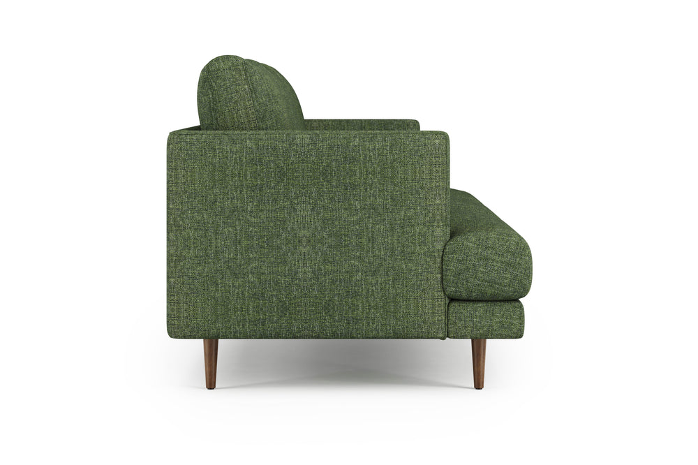 Valencia Bettina Fabric Three Seats Sofa, Forest Green