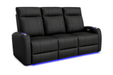 Valencia Syracuse Home Cinema Seating Set of 3 Black