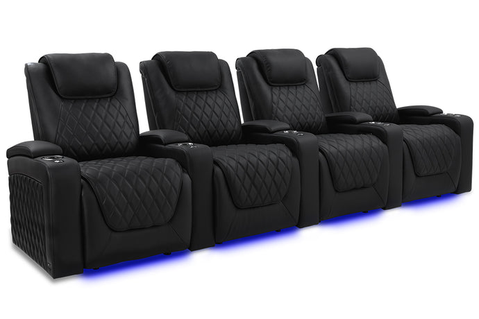 Valencia Oslo Luxury Edition Row of 4 Onyx