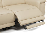 Pista Leather Reclining Sectional Sofa