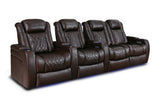 Valencia Tuscany XL Row of 4 Loveseat Right Center Dark Chocolate