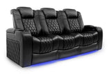 Valencia Tuscany Home Cinema Seating Set of 3 Black