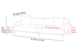 Kotor Fabric Sofa