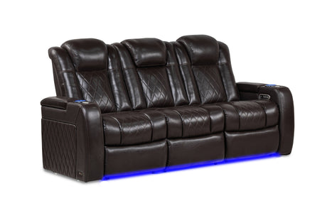 Valencia Tuscany Home Cinema Seating Set of 3 Dark Chocolate
