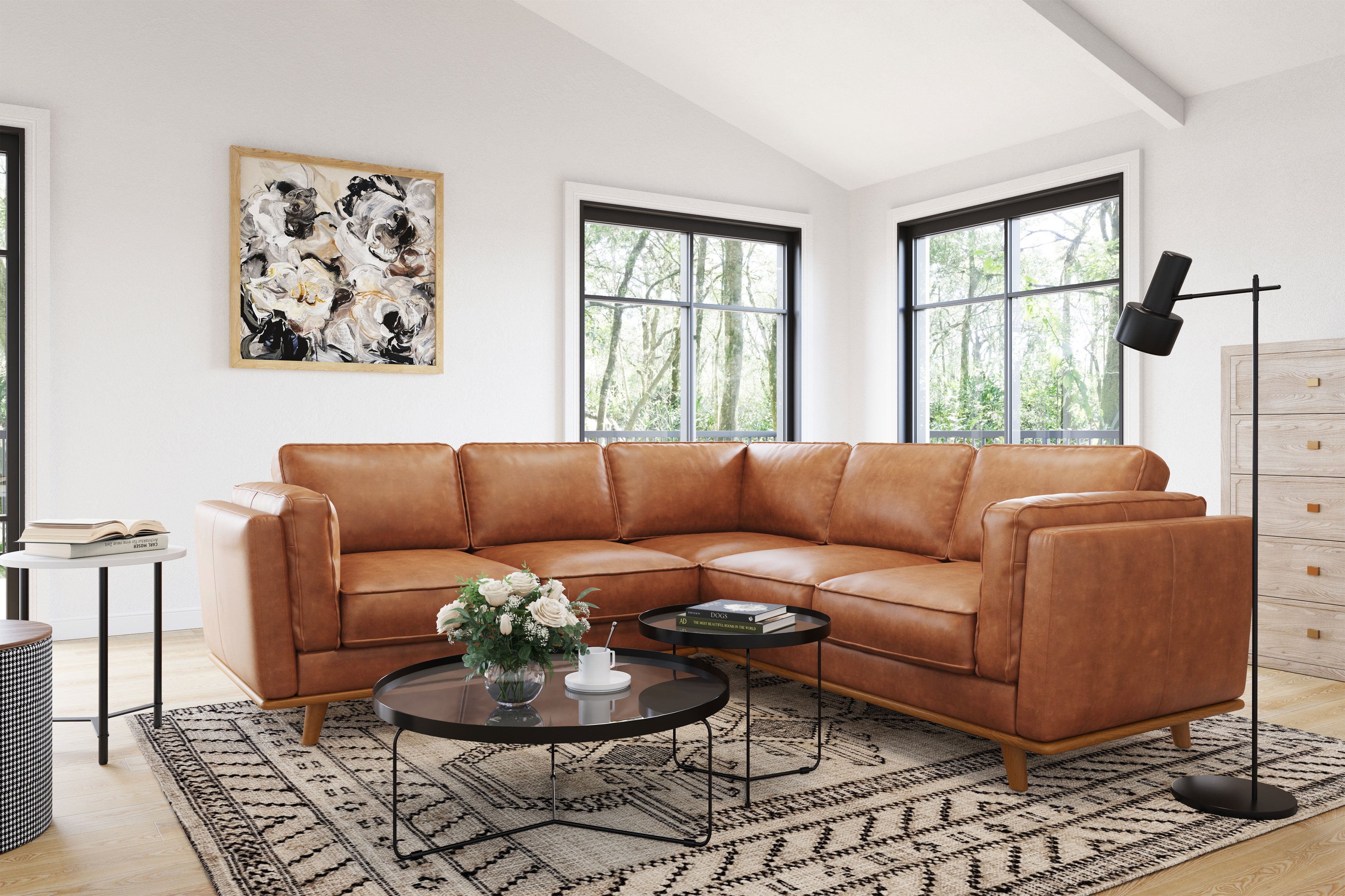 Corner sectional online piece