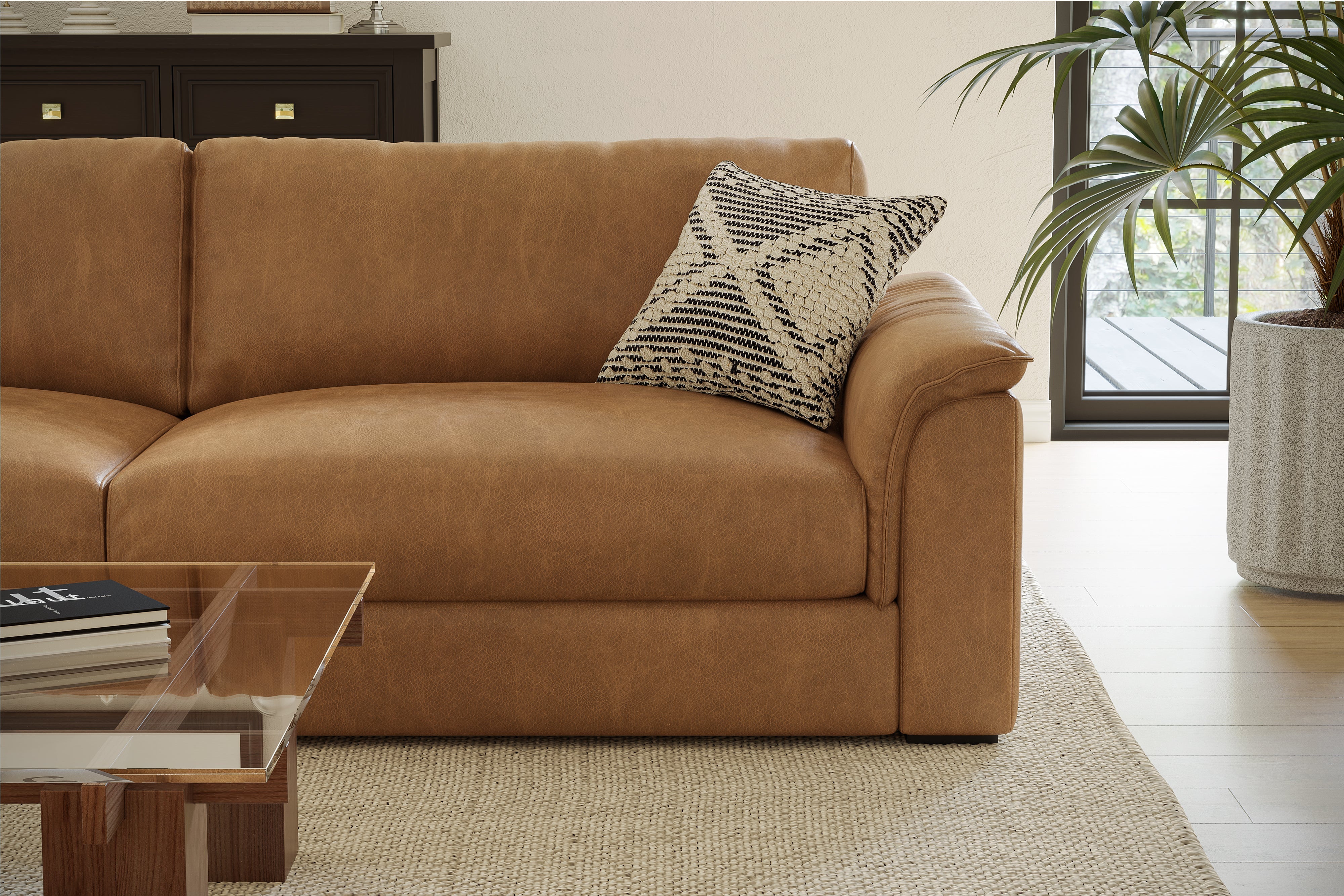 a. dépêche' VIDER sofa camel oil leather 12959824088_00118-003977_sofa-